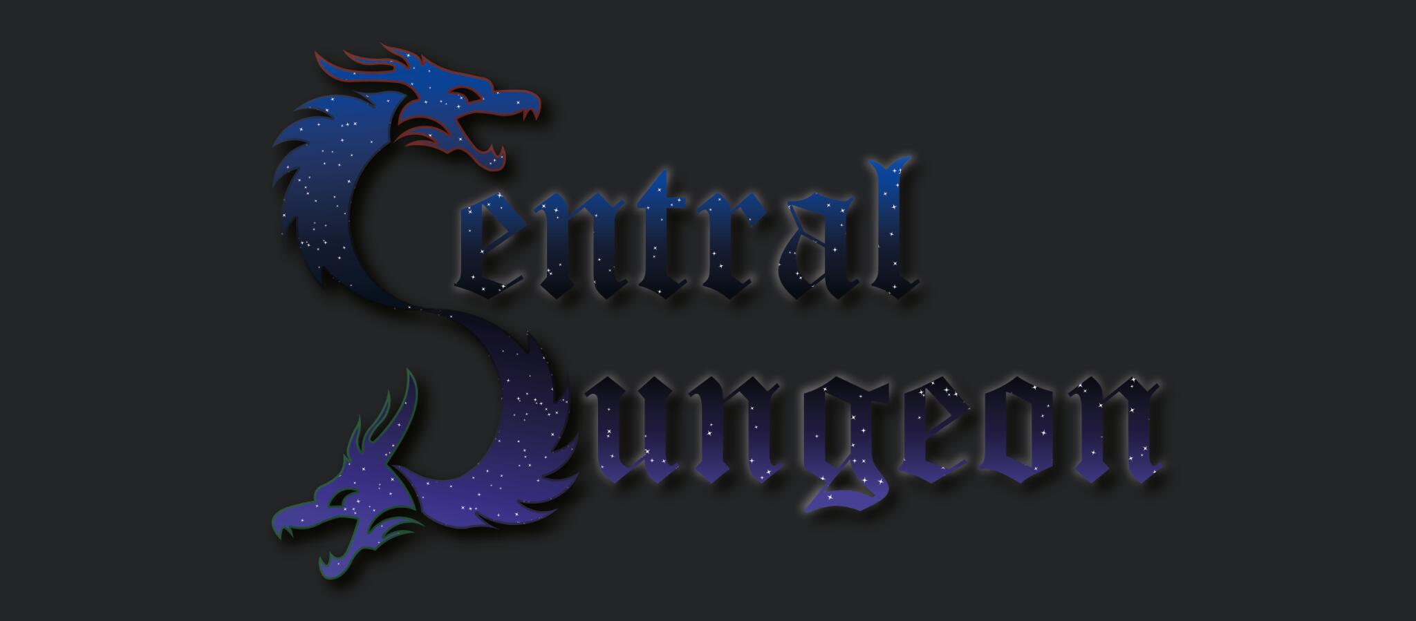 Discovery splash banner for Central Dungeon Discord server