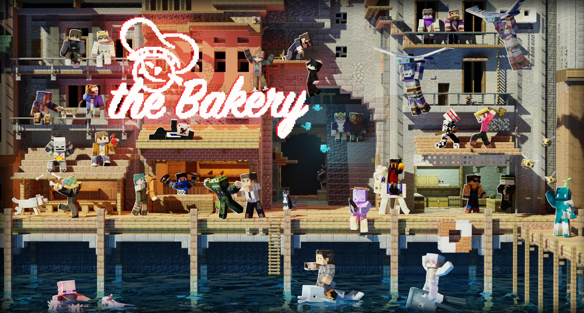 Discovery splash banner for The Bakery Discord server