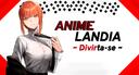 Discovery splash banner for Anime Landia Discord server