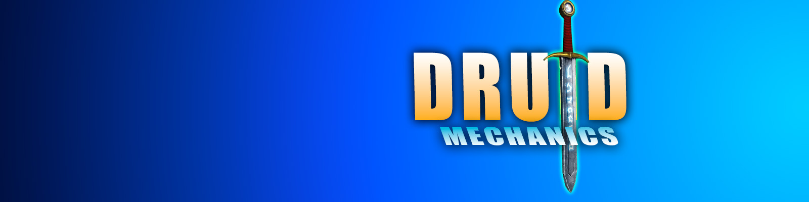 Discovery splash banner for DruidMechanics Game Developer Community Discord server