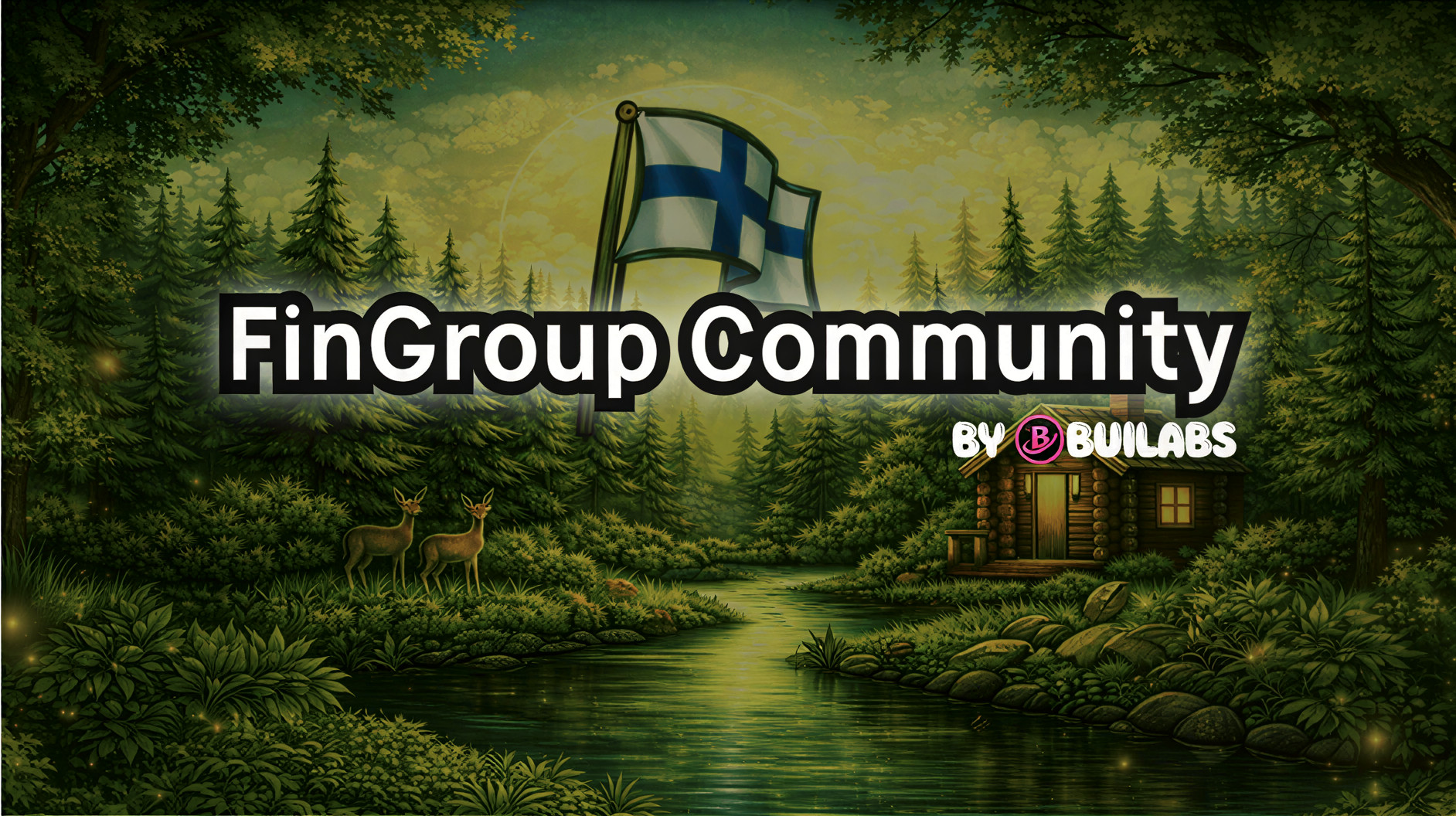 Discovery splash banner for FinGroup Discord server