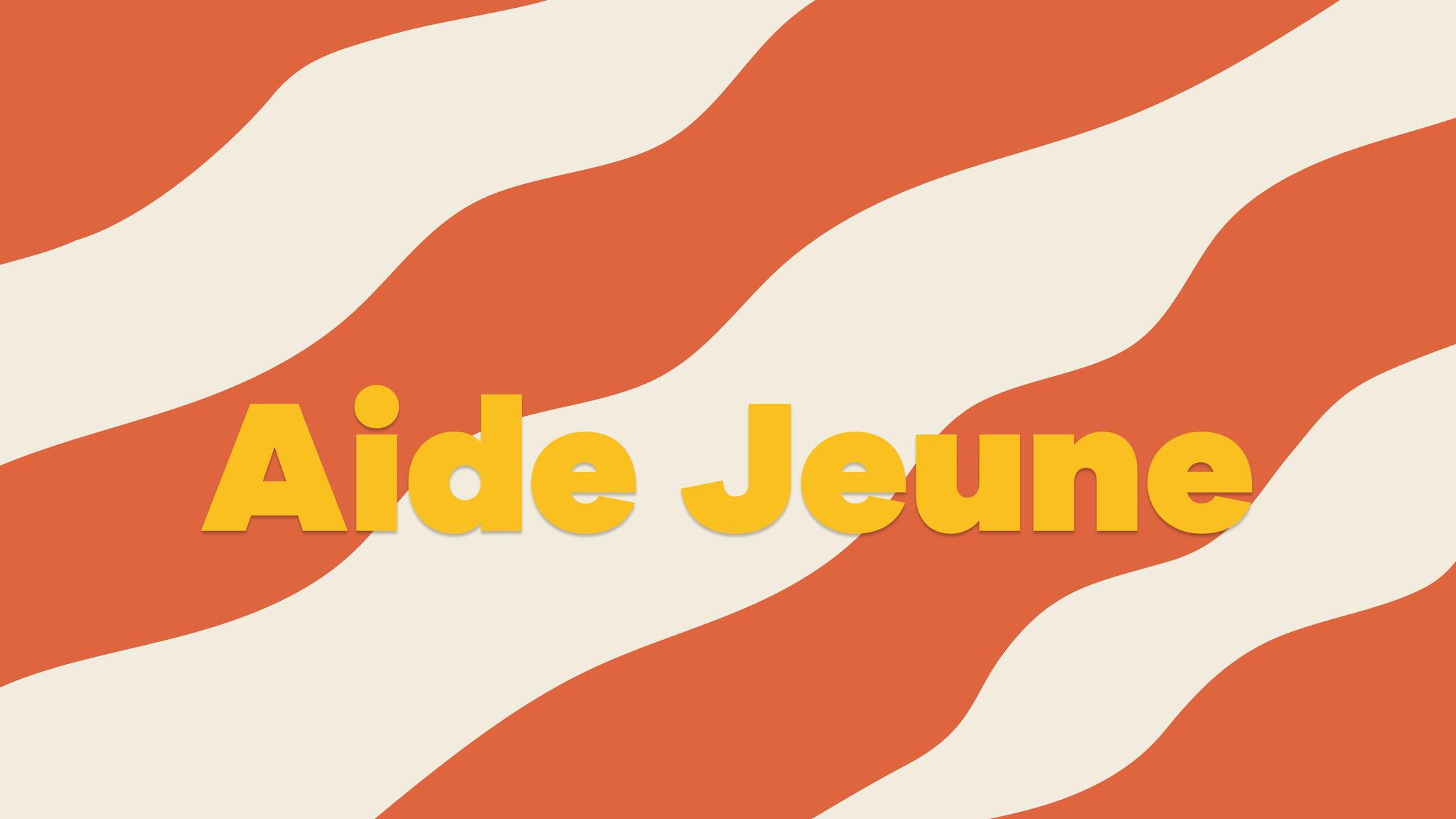 Discovery splash banner for Aide Jeune Discord server