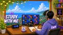 Discovery splash banner for STUDY WITH ME Discord server