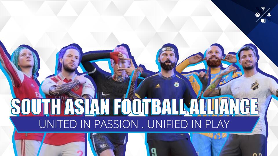 Discovery splash banner for SAFA | Pro Clubs Discord server