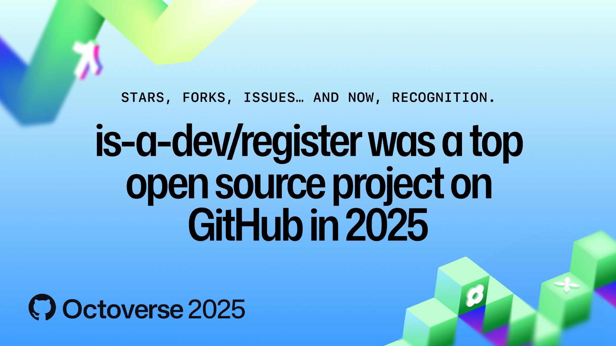 Discovery splash banner for is-a.dev Discord server