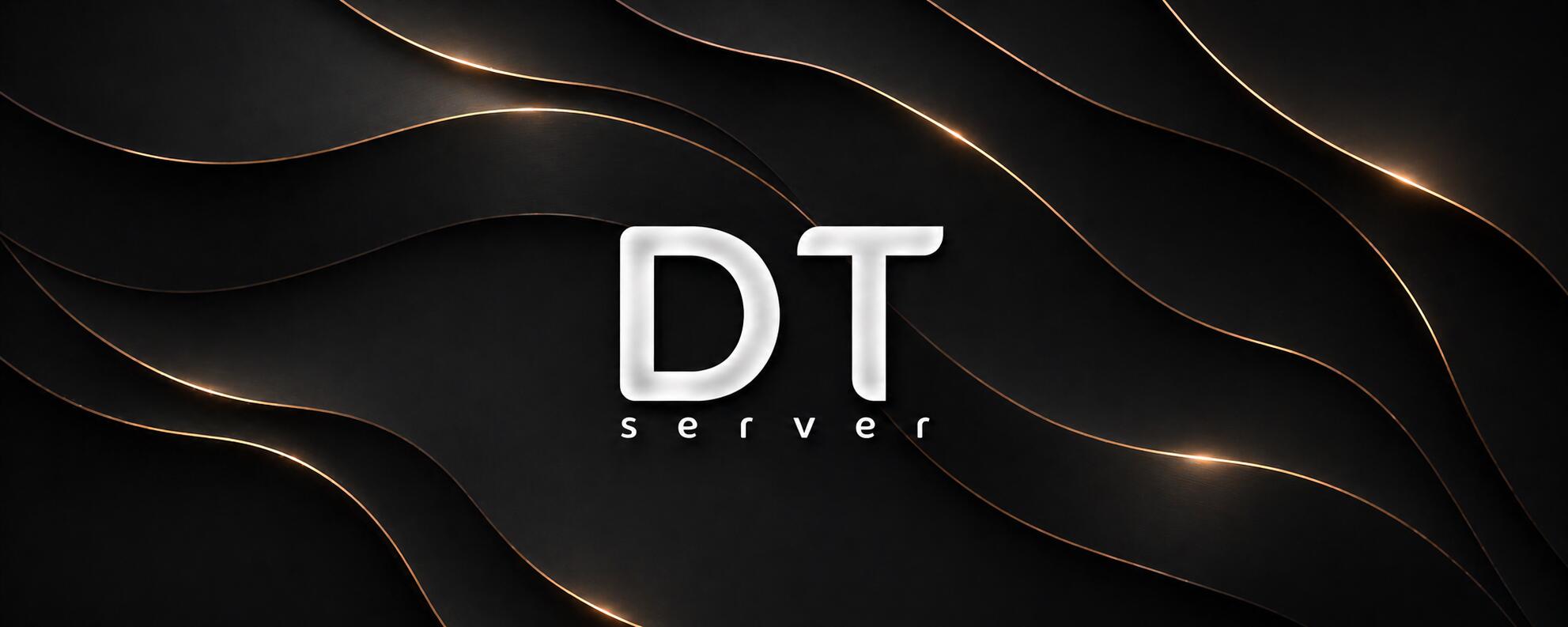 Discovery splash banner for DT Community. Discord server