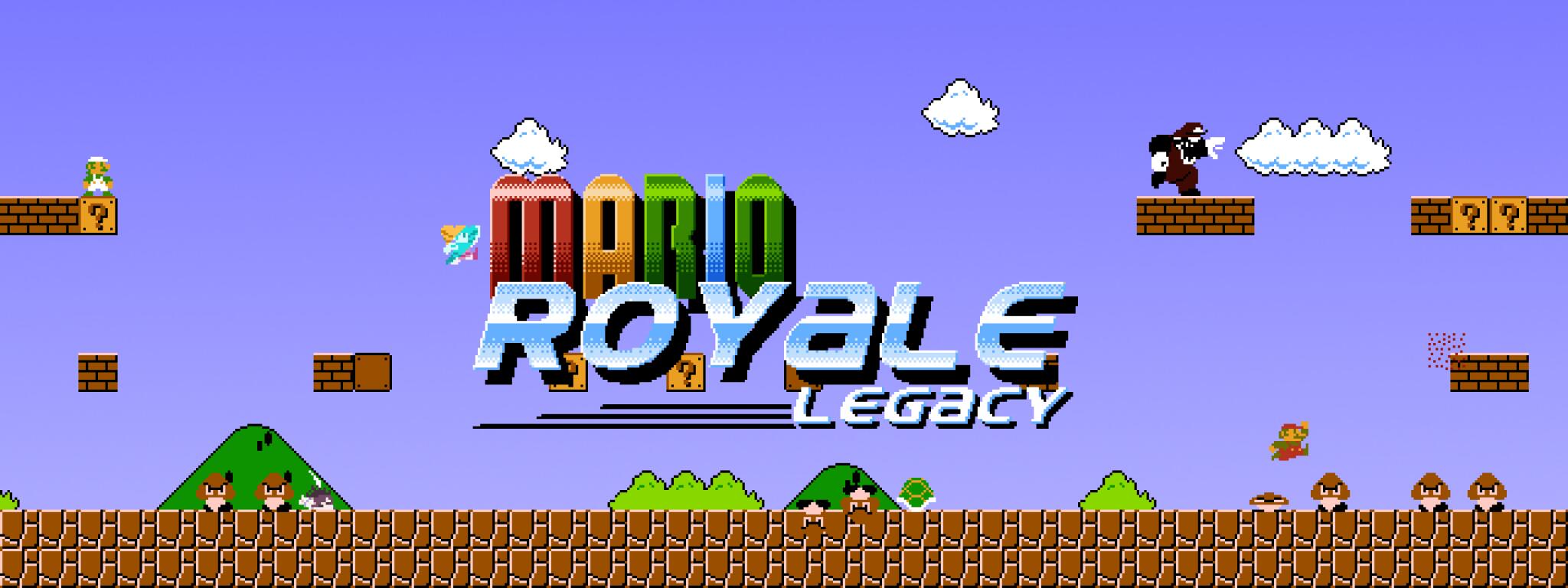 Discovery splash banner for Mario Royale Legacy Discord server