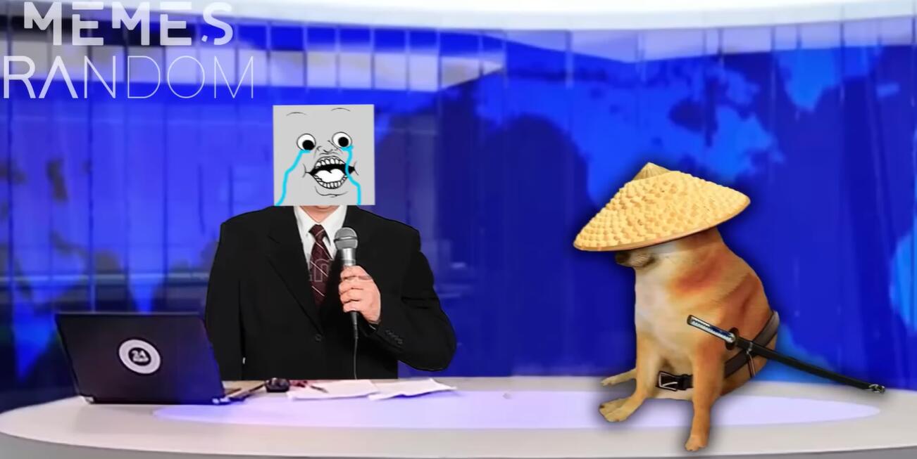 Discovery splash banner for MEMES RANDOM Discord server