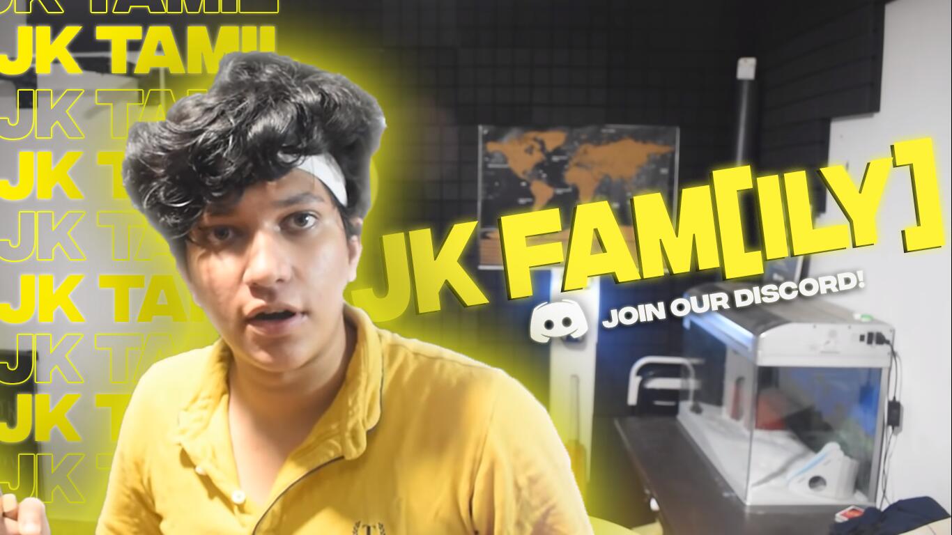 Discovery splash banner for JK fam(ily)๐ช Discord server