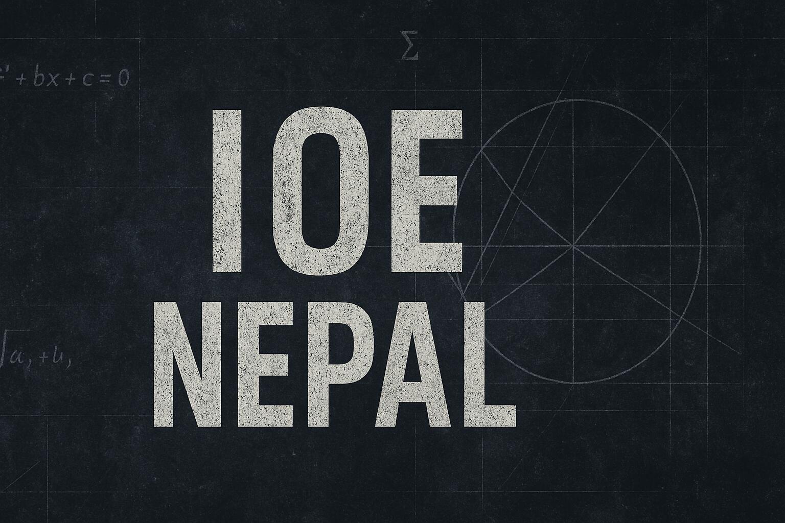 Discovery splash banner for IOE Nepal Discord server