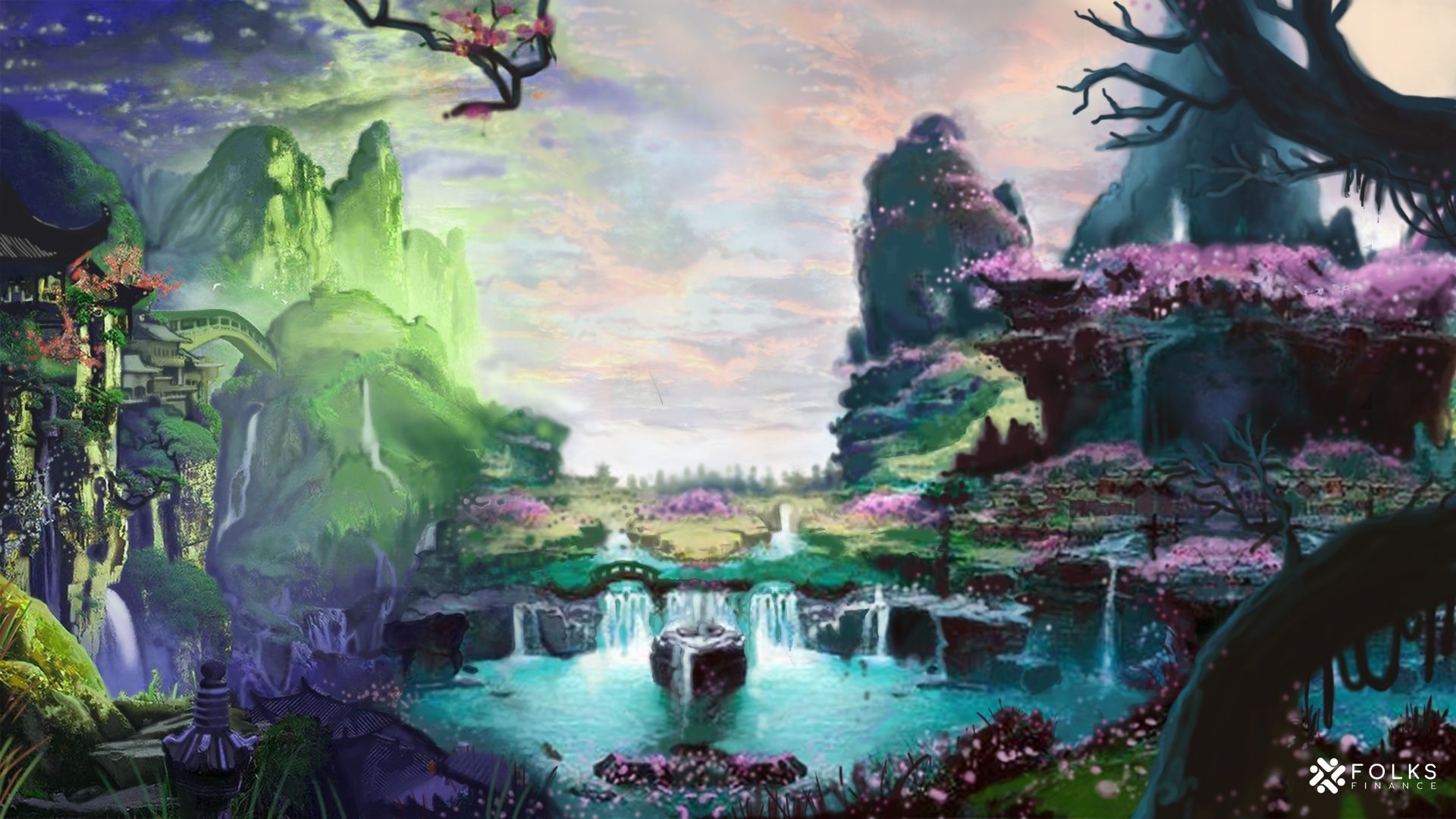Discovery splash banner for Folks Finance Discord server