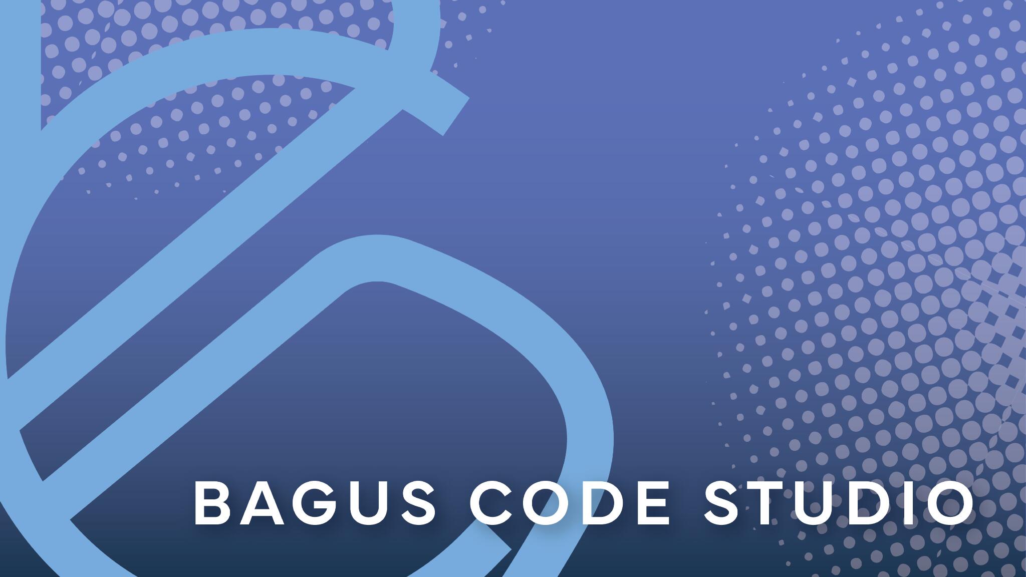 Discovery splash banner for Bagus Code Studio Discord server