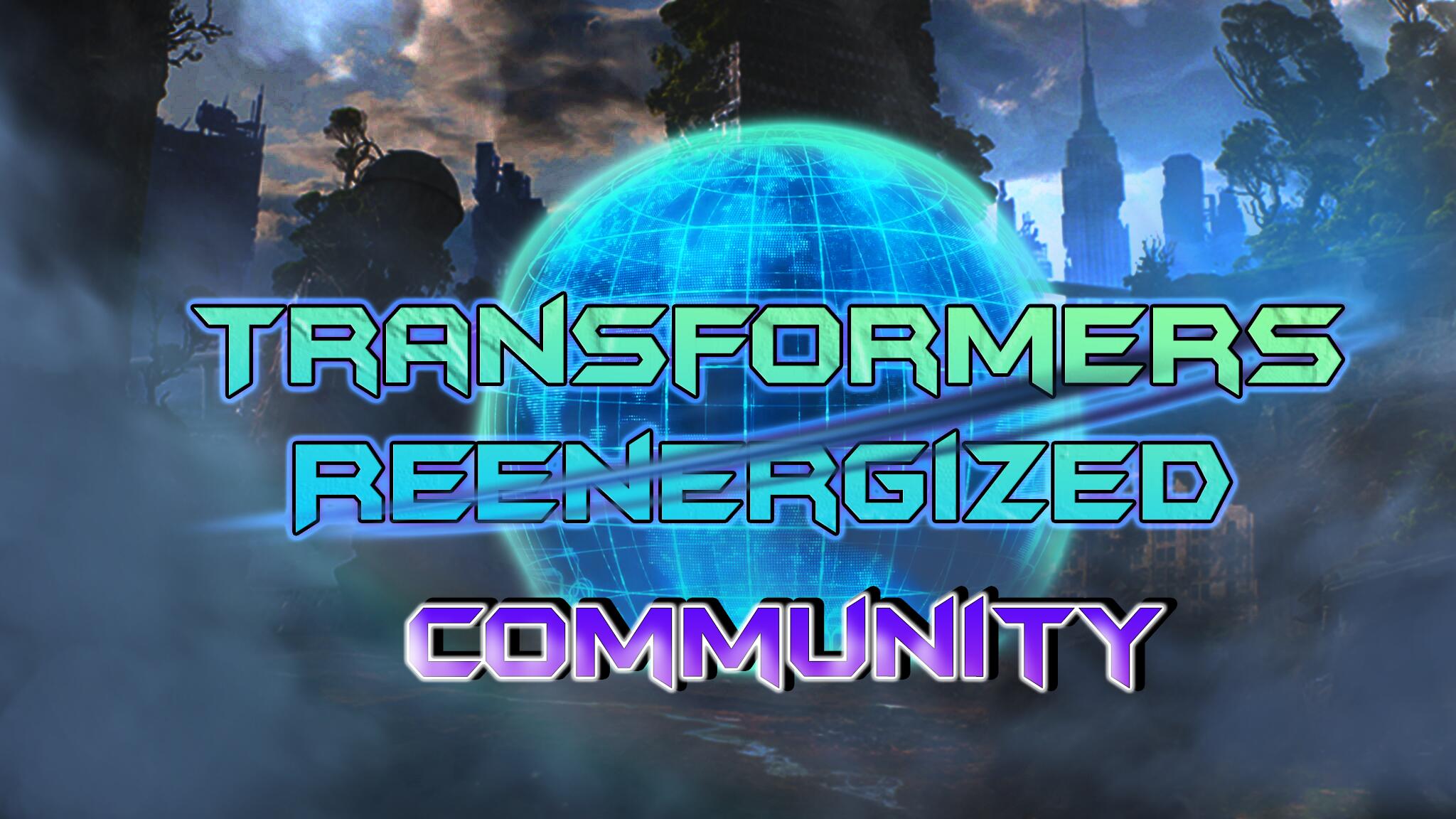 Discovery splash banner for ReEnergized Community Discord Discord server