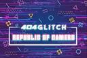 Discovery splash banner for 404 GliTch Discord server
