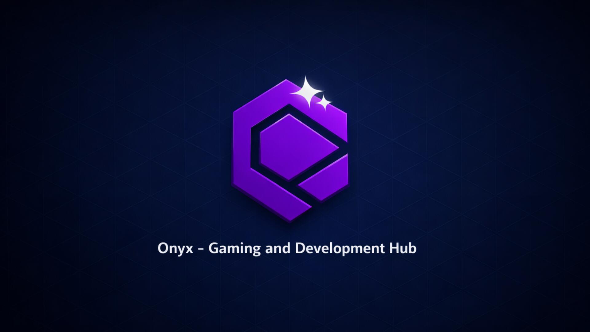Discovery splash banner for Onyx - Gaming and Development Hub Discord server