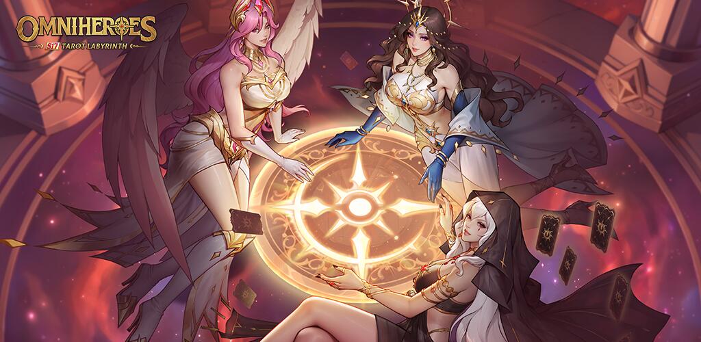 Discovery splash banner for Omniheroes Discord server