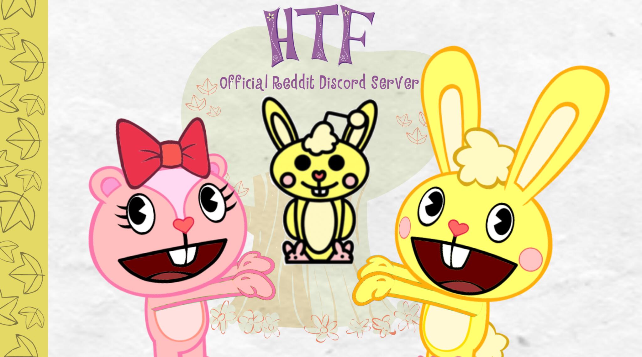 Discovery splash banner for Happy Tree Ville Discord server