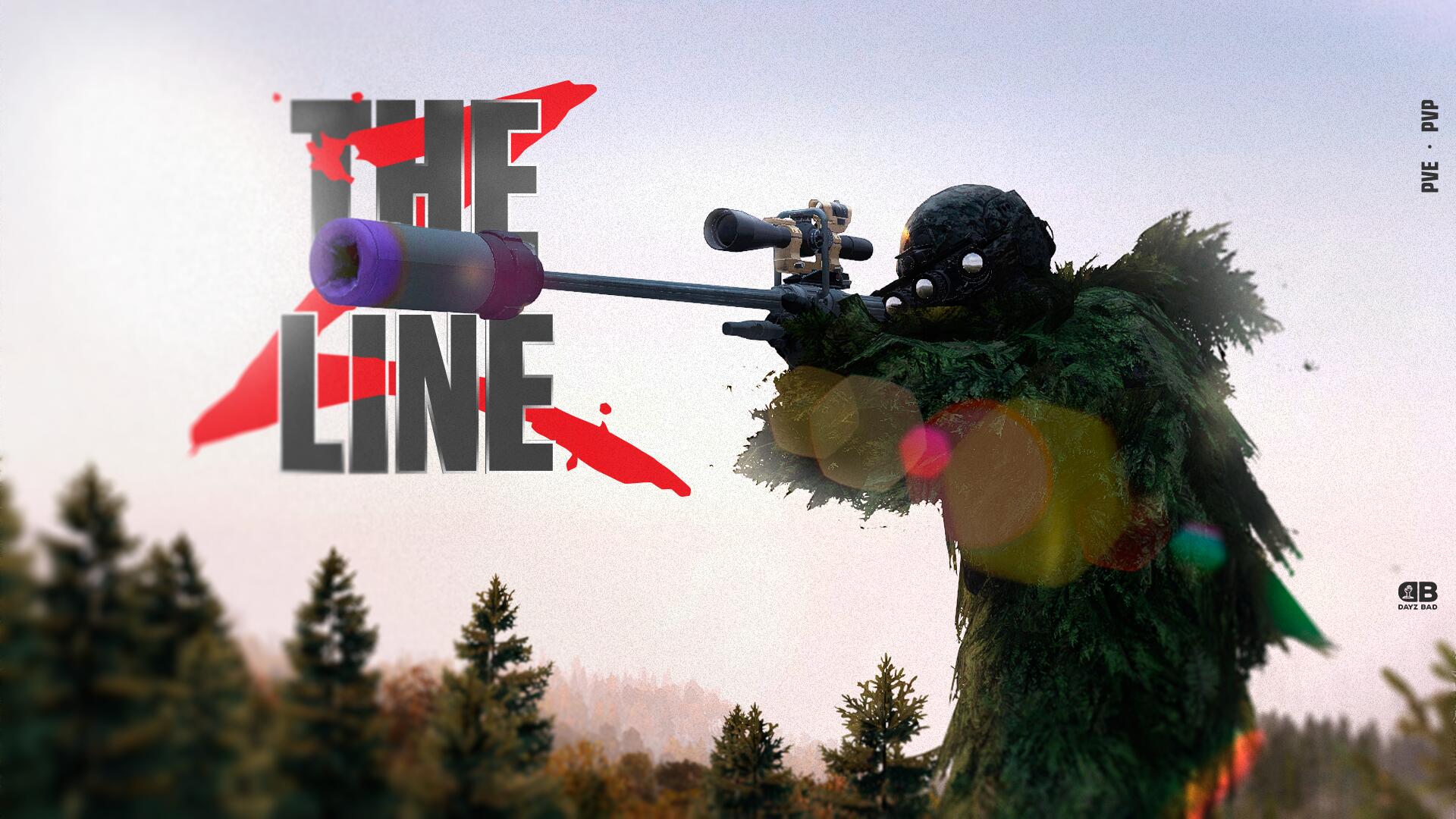 Discovery splash banner for Dayz Server The Line Z Discord server