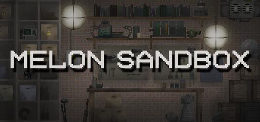 Discovery splash banner for Melon Sandbox Official Discord server