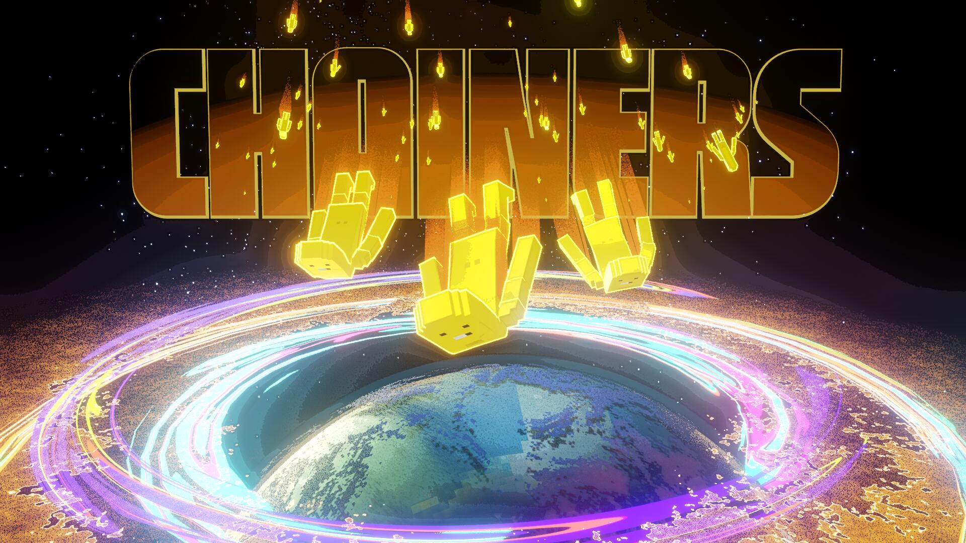 Discovery splash banner for Chainers Universe Discord server