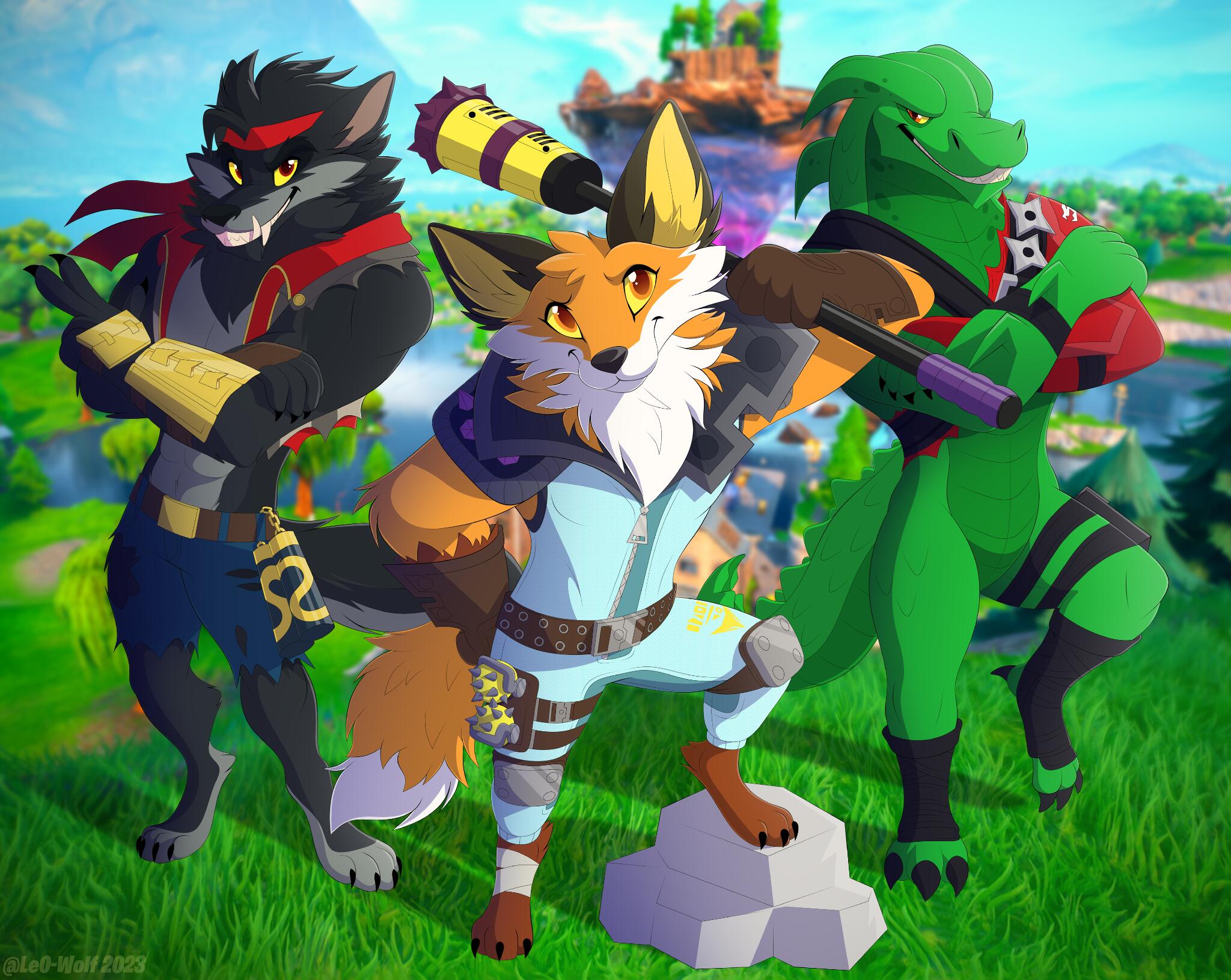 Discovery splash banner for 🦊Le0-Wolf's Community🐺 Discord server