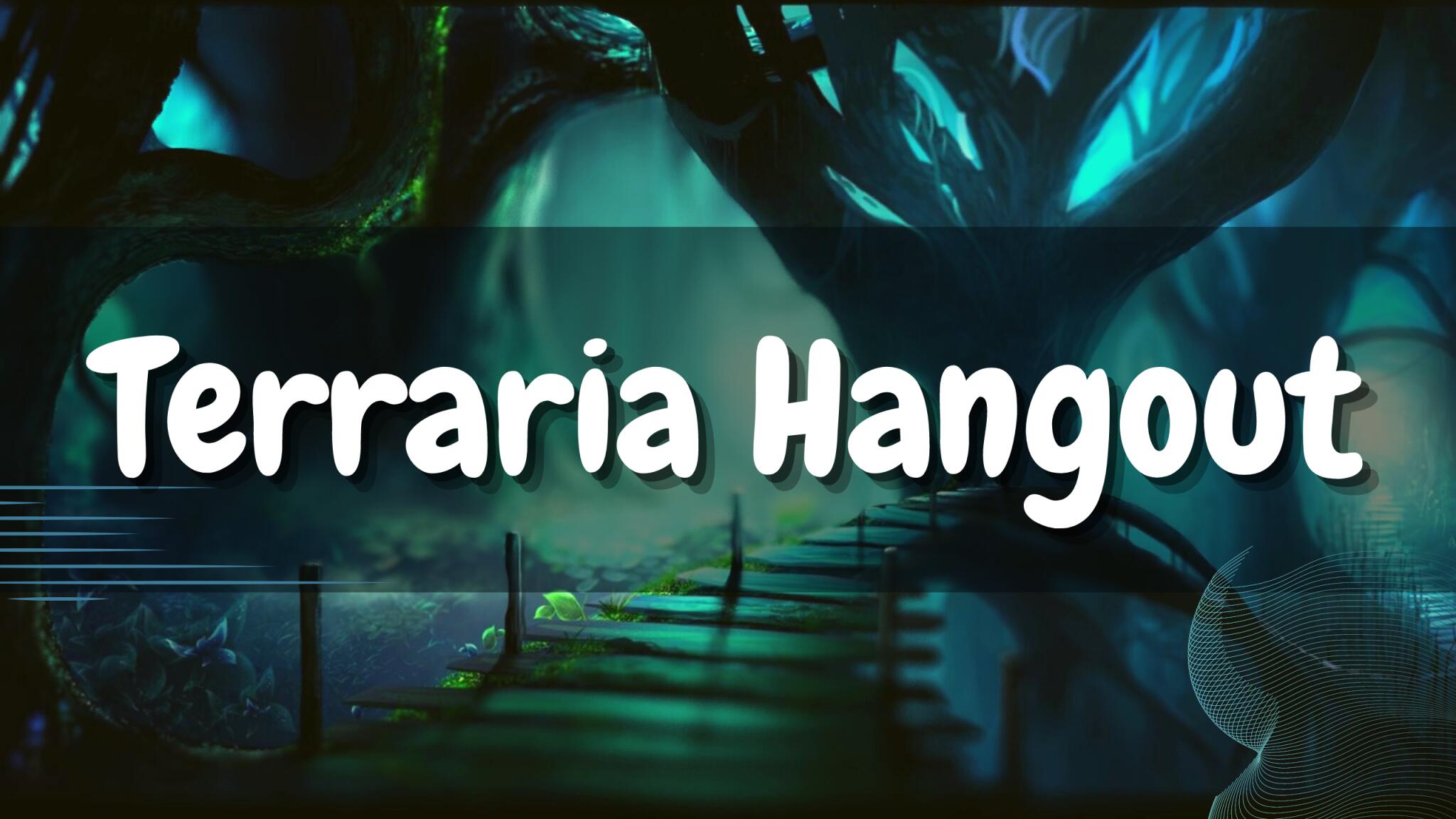 Discovery splash banner for The Terraria Hangout Discord server