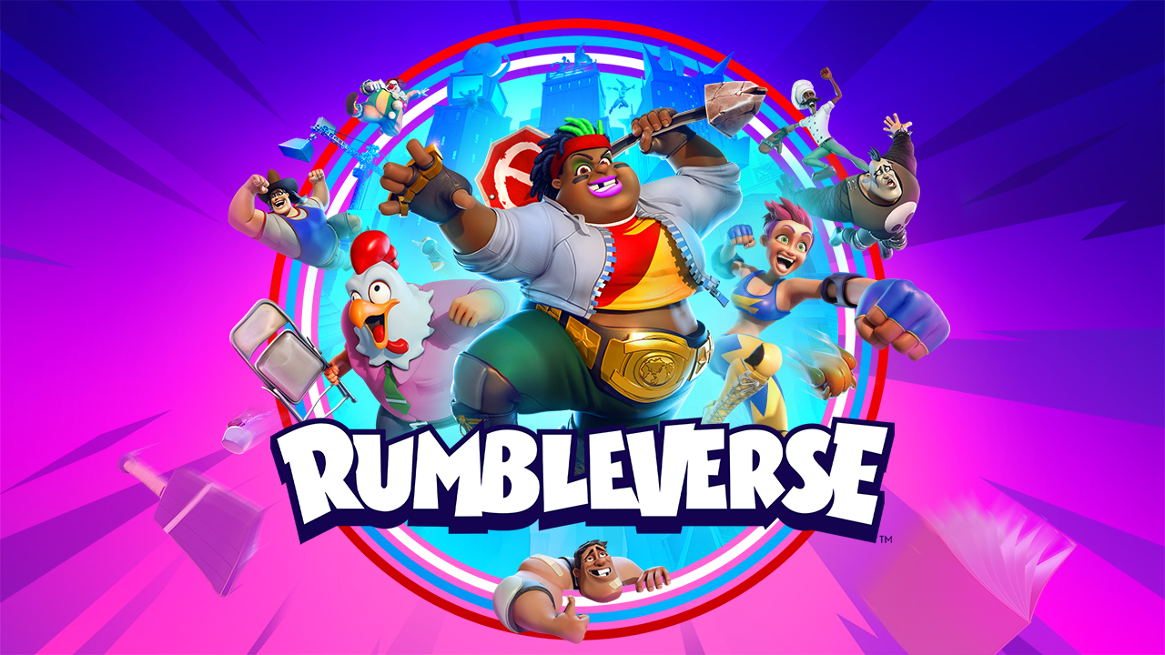 Discovery splash banner for Rumbleverse Discord server