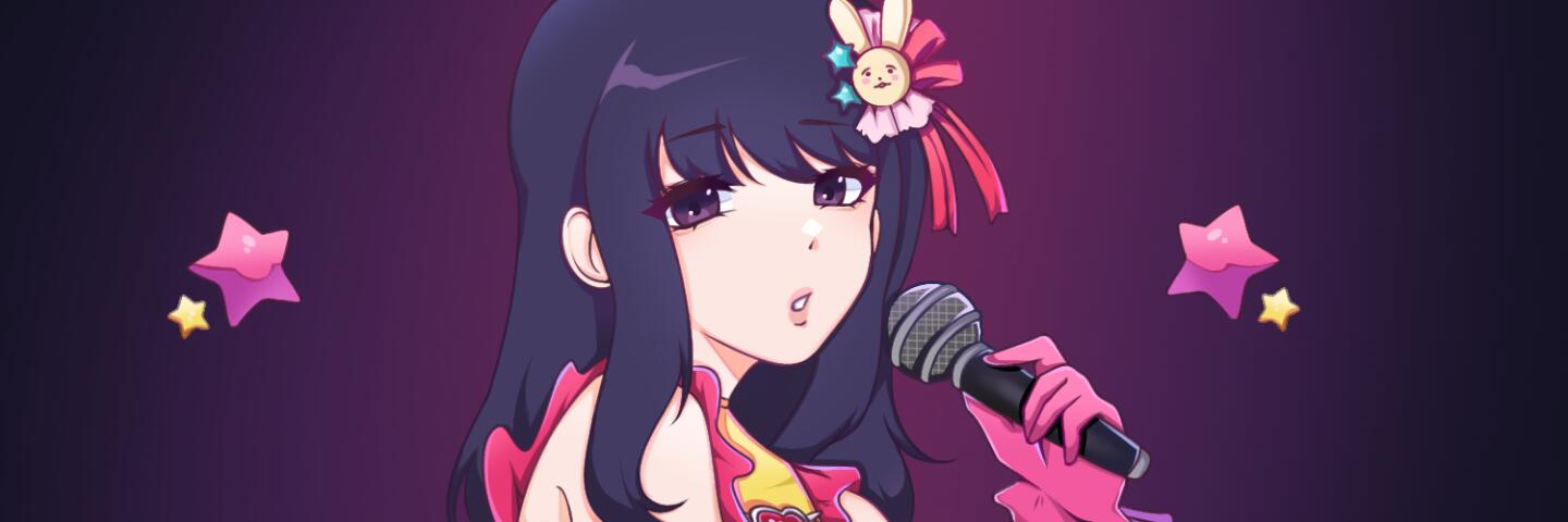 Discovery splash banner for Komi Cafe Discord server