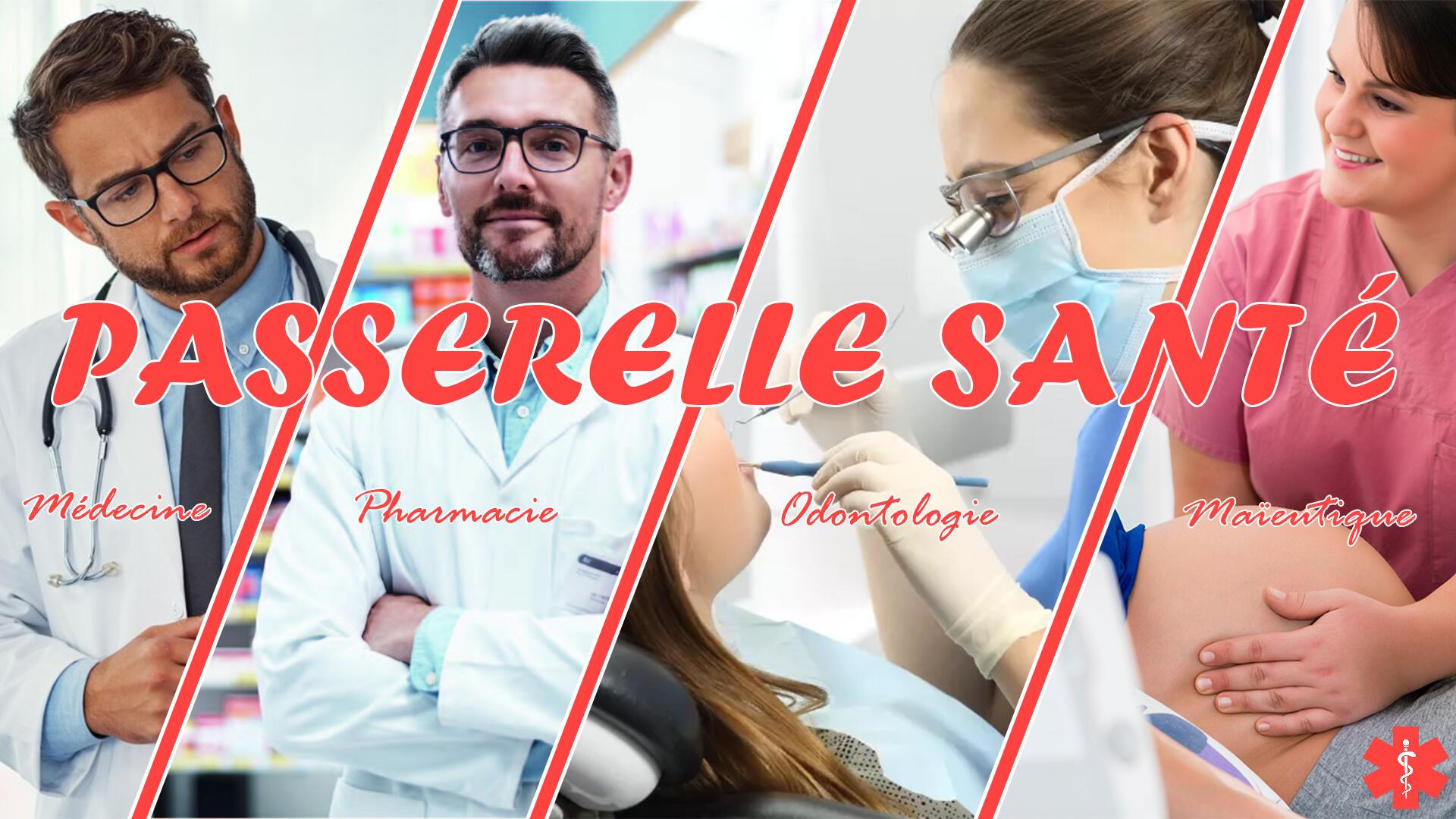 Discovery splash banner for Passerelle Santé Discord server