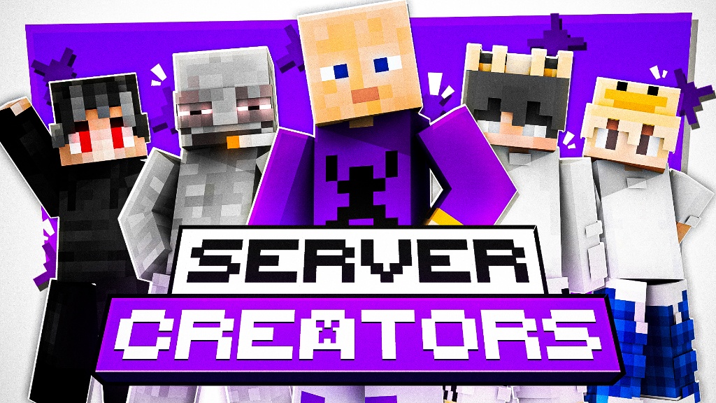Discovery splash banner for ServerCreators x Stwórz Swój serwer. Discord server