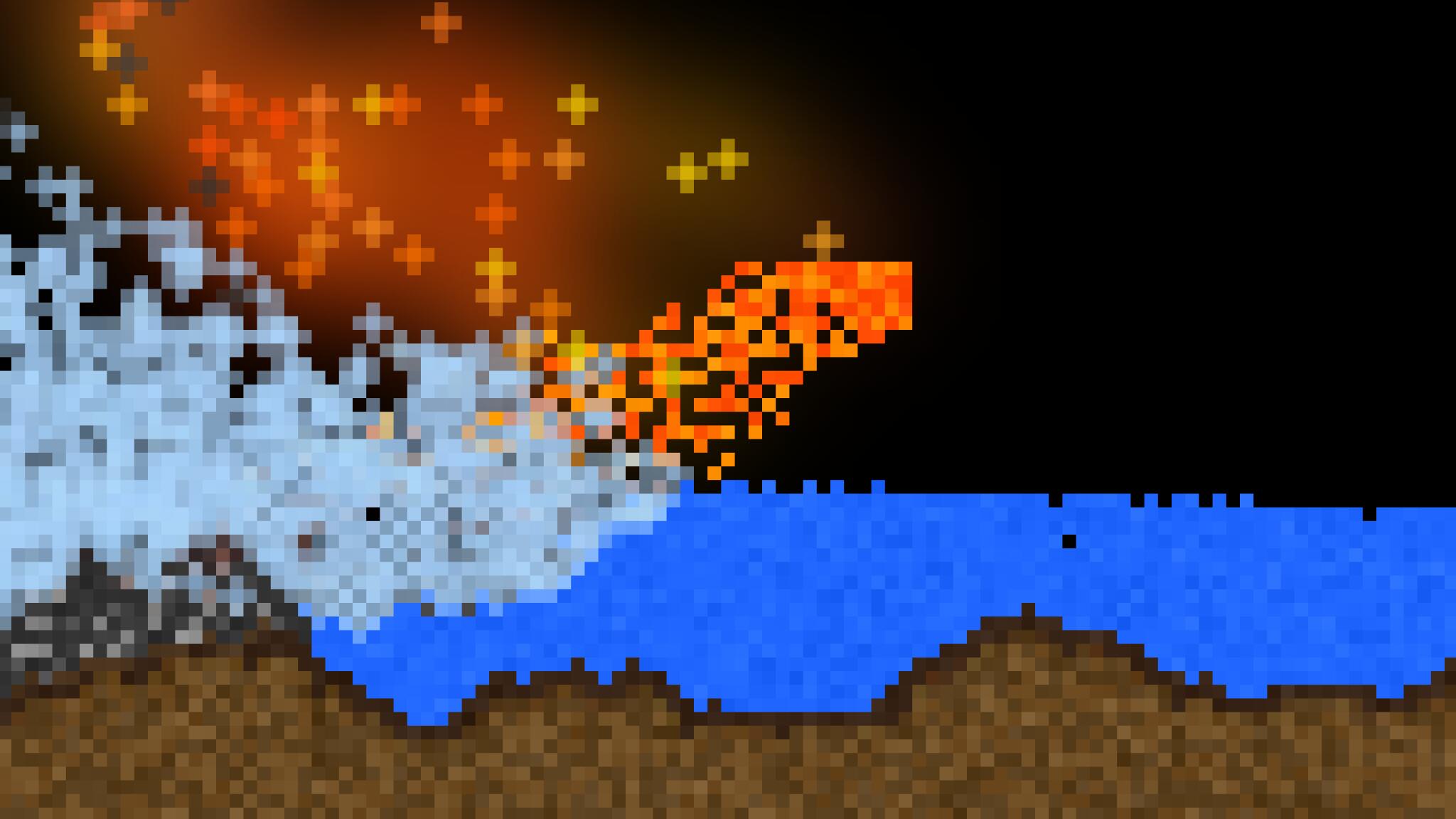 Discovery splash banner for 📣 R74n / Sandboxels Discord server