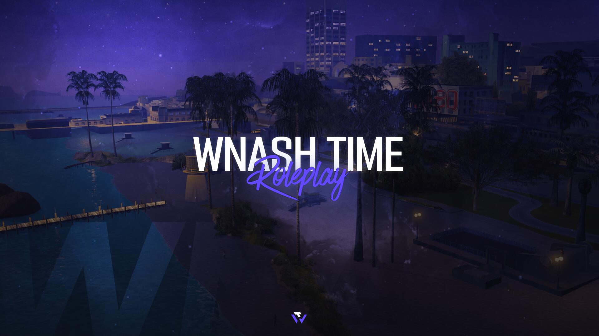 Discovery splash banner for WnashTime RP Discord server