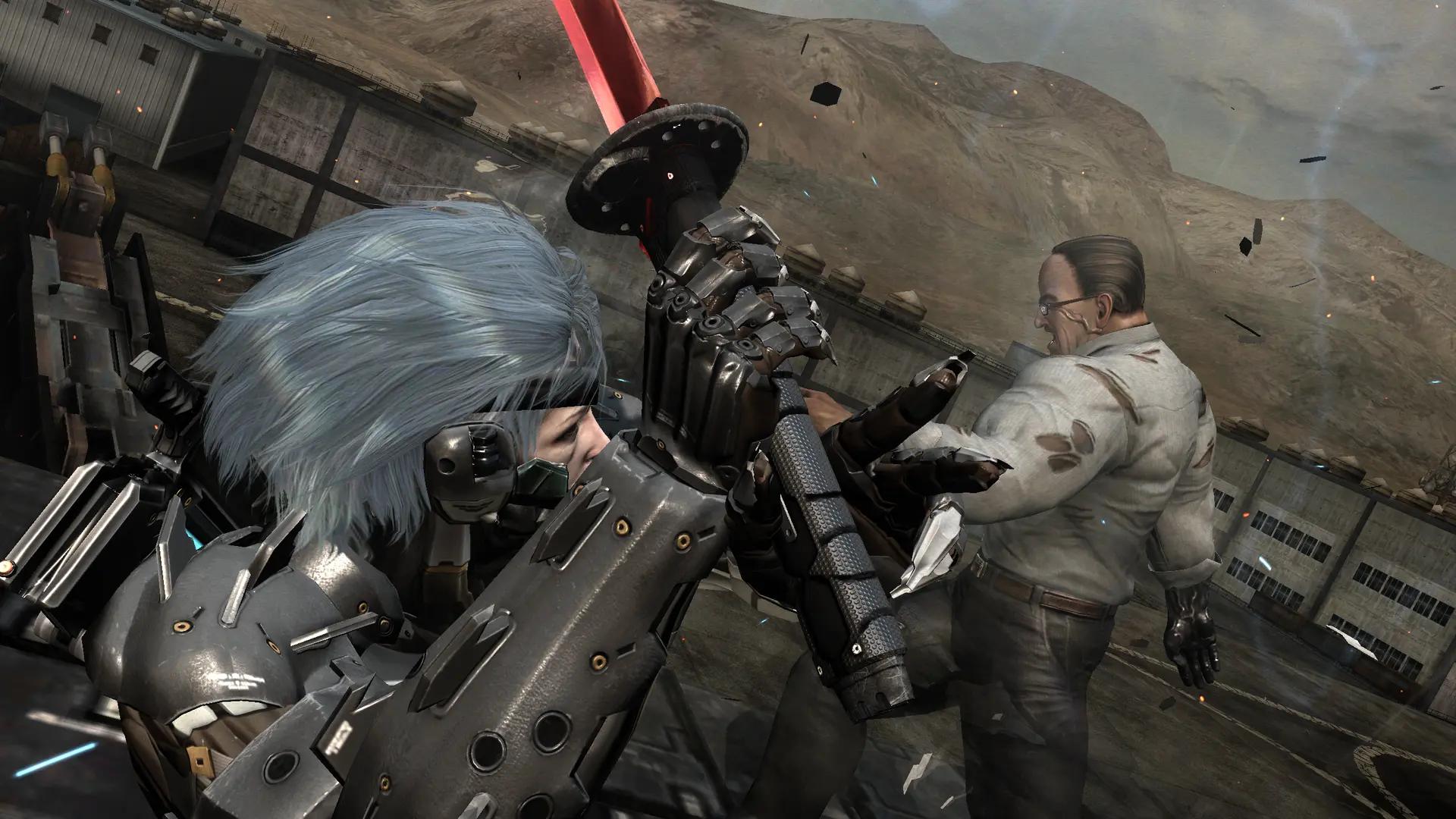 Discovery splash banner for Metal Gear Rising: Revengeance Discord server