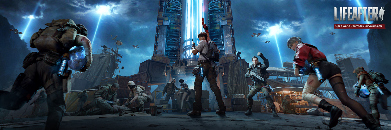 Discovery splash banner for LifeAfter Community Discord server