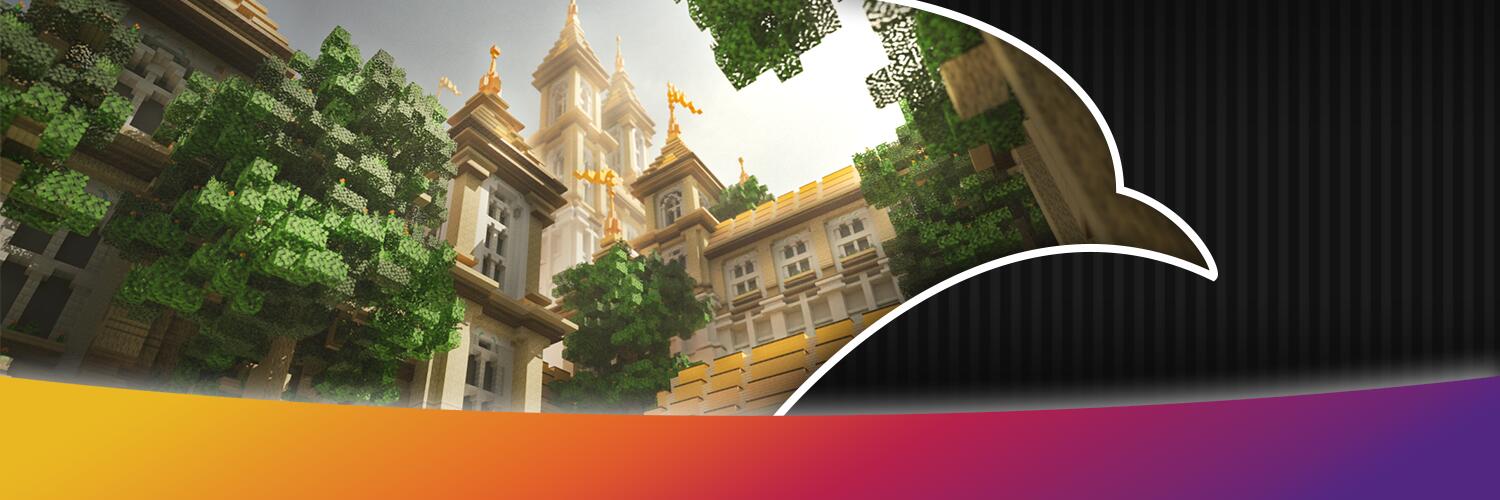 Discovery splash banner for Rebirth Builds Discord server