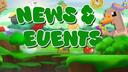 Discovery splash banner for NEWS & EVENTS Discord server