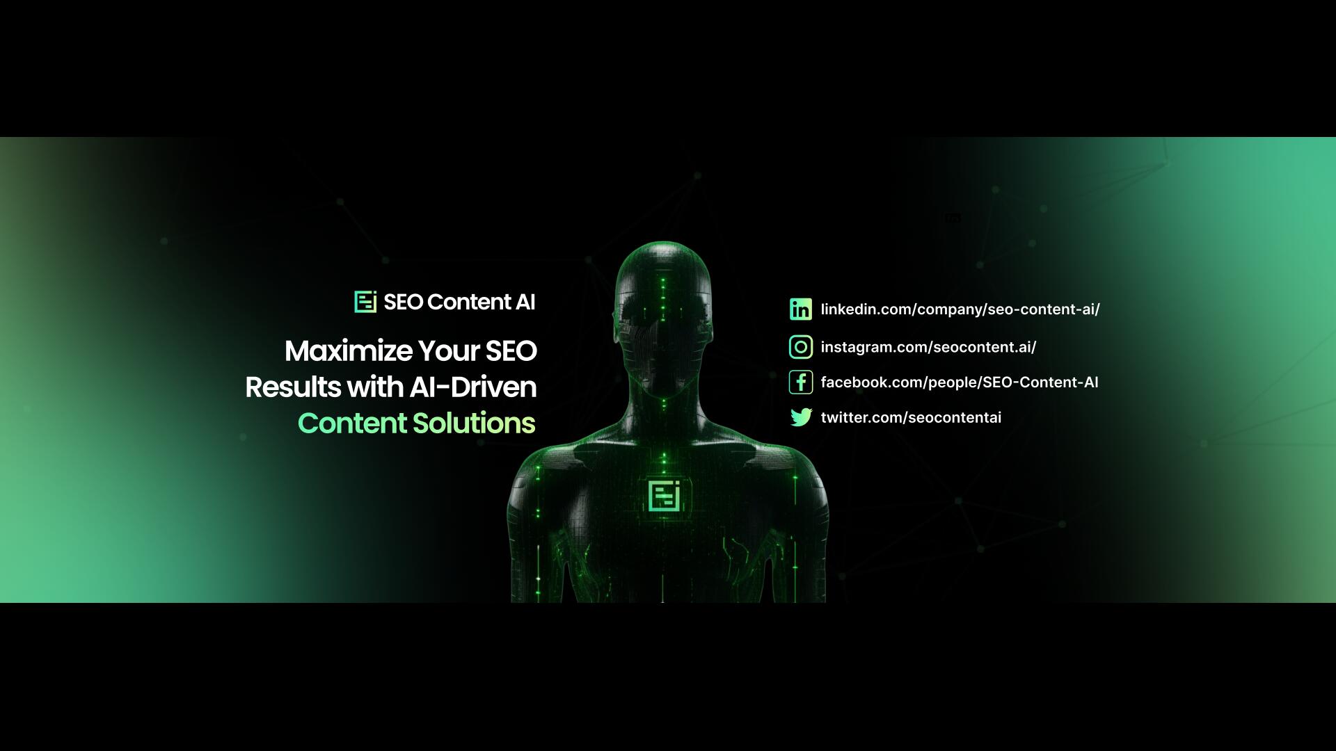 Discovery splash banner for SEO Content AI Discord server