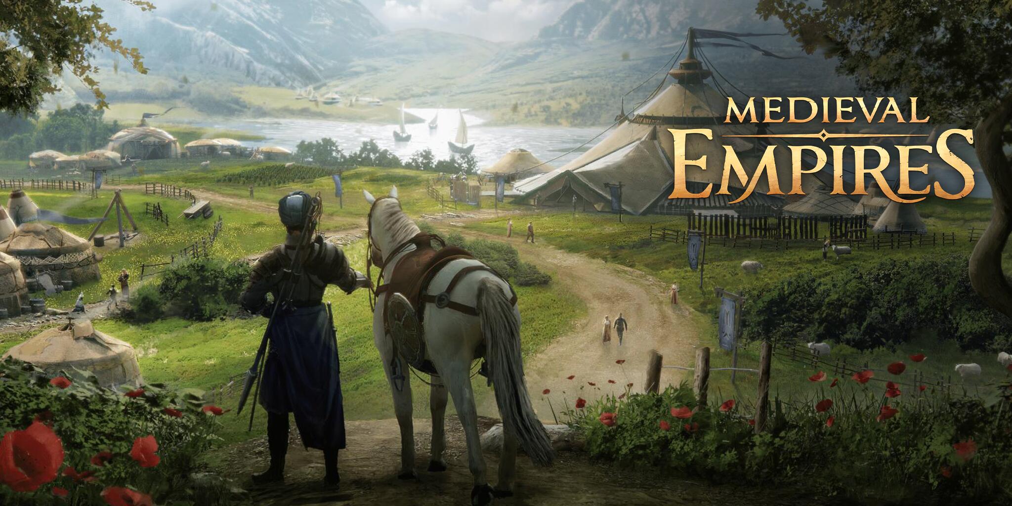 Discovery splash banner for Medieval Empires Discord server