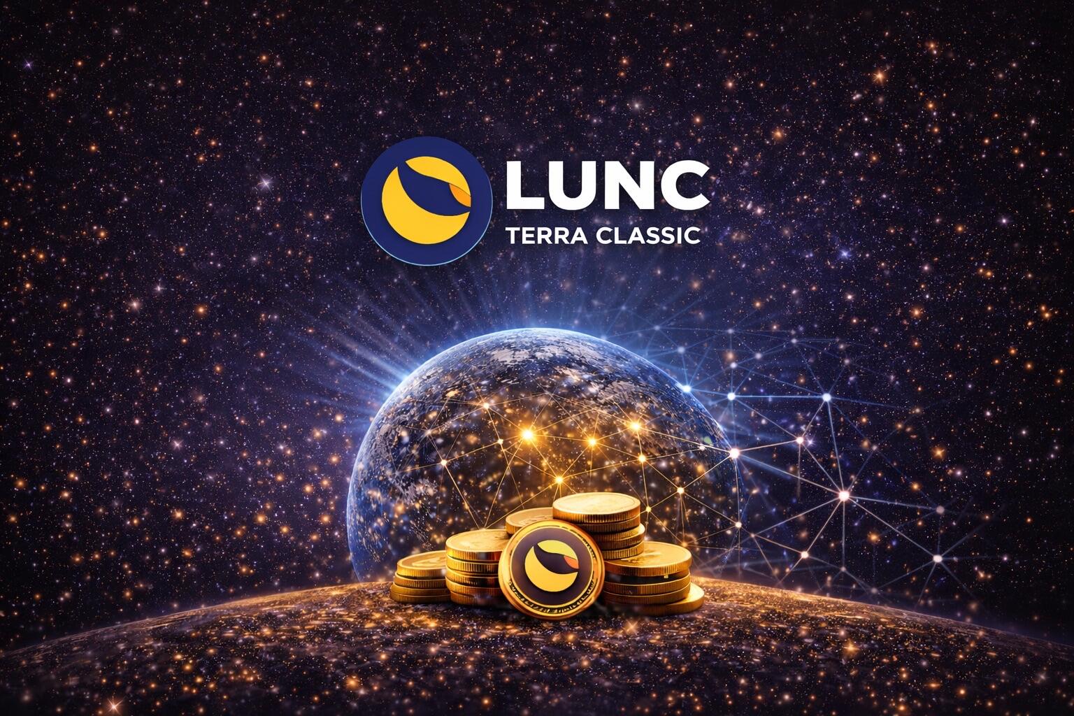 Discovery splash banner for Terra Classic Community Discord server