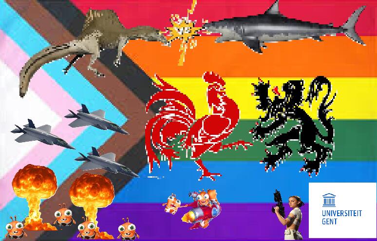 Discovery splash banner for Industrieel UGent Discord server