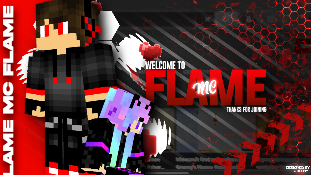Discovery splash banner for Mc Flame Discord server