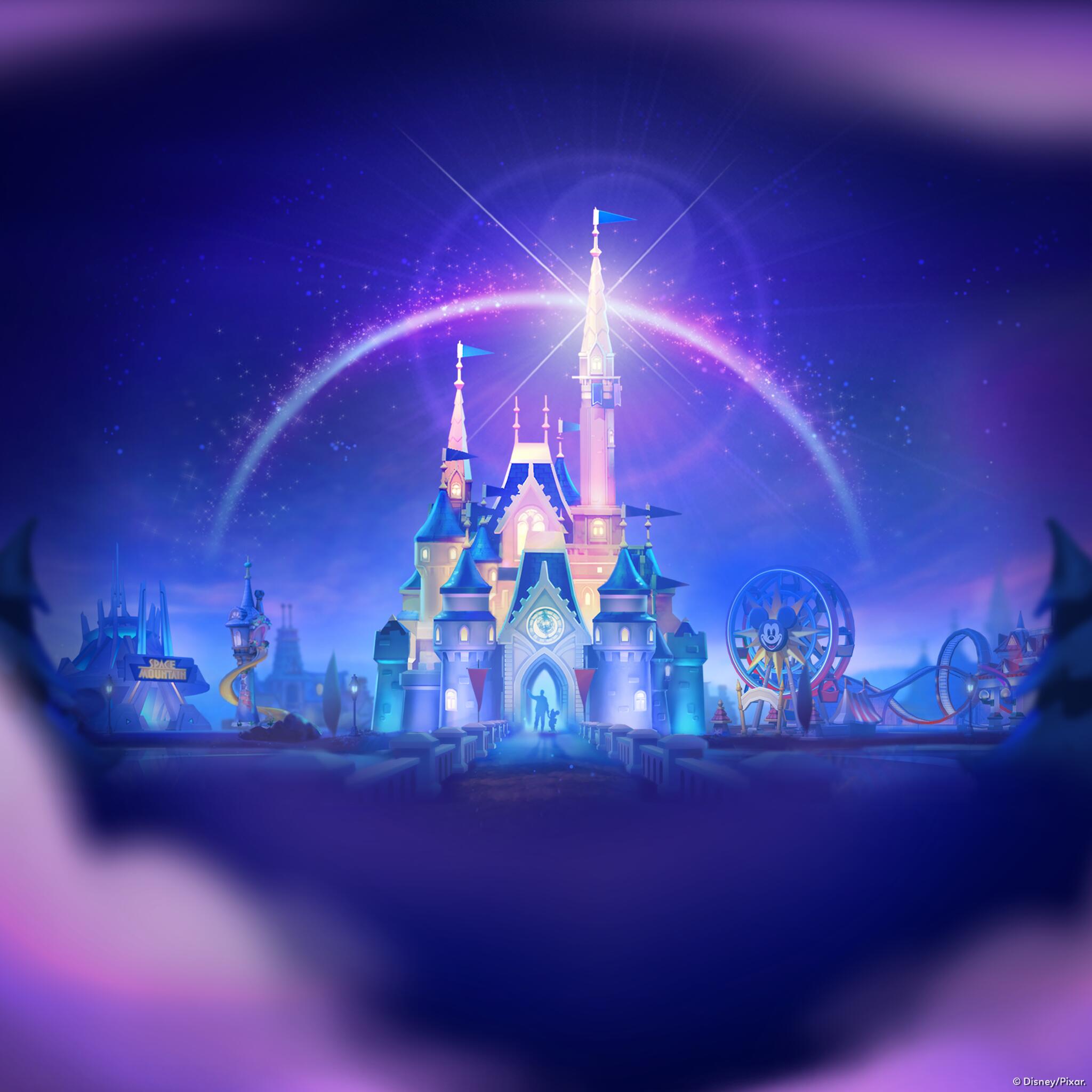 Discovery splash banner for Disney Magic Kingdoms Discord server